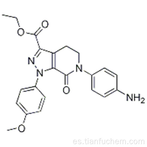 6- (4-aminofenil) -1- (4-metoxifenil) -7-oxo-4,5,6,7-tetrahidro-1H-pirazolo [3,4-c] piridin-3-carboxilato de etilo CAS 503615-07 -4